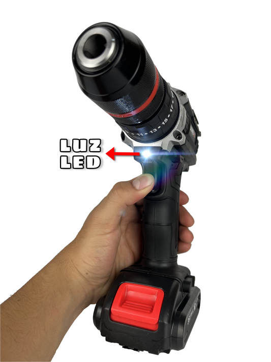 Kit Taladro Pro 36v Con Polichadora N