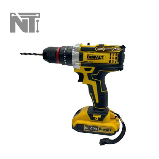 Combo Taladro Dewalt 68v Cepillos