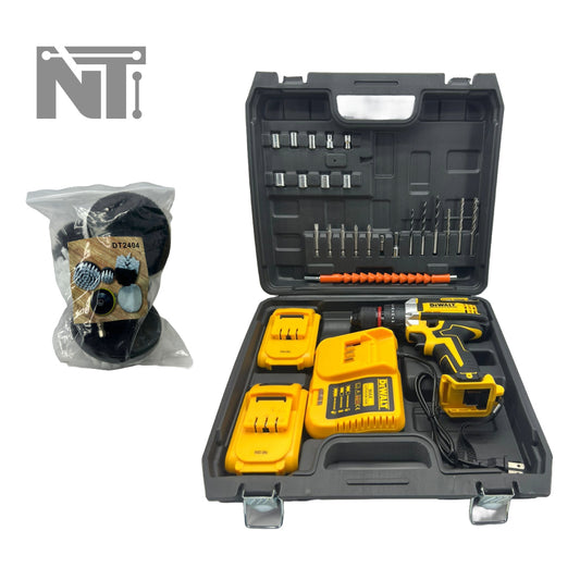 Combo Taladro Dewalt 68v Cepillos
